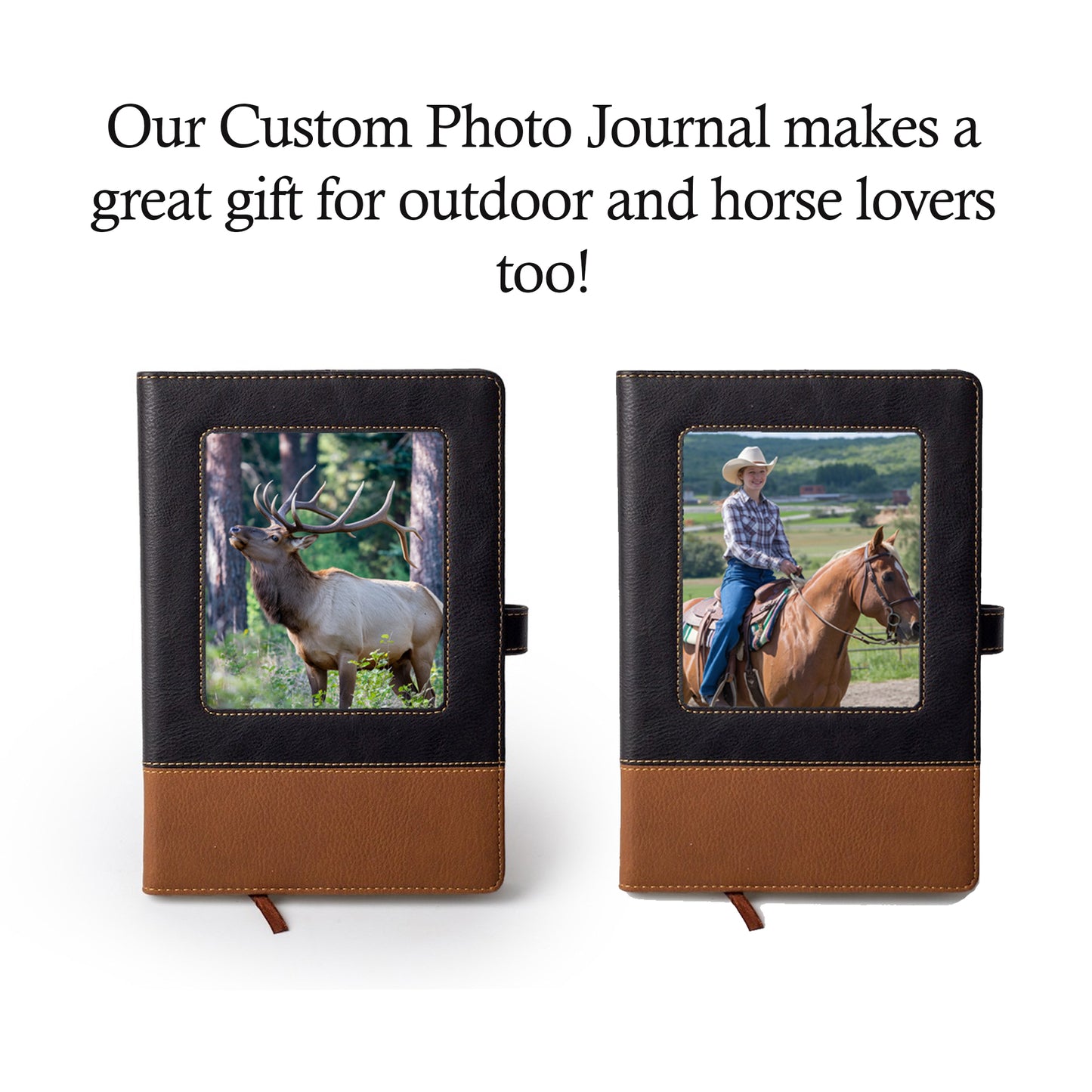 Custom Leather Photo Journal